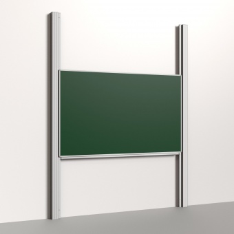 Pylonentafel, 1 Fläche, Stahlemaille grün Pylonentafel, 1 Fläche, Stahlemaille grün